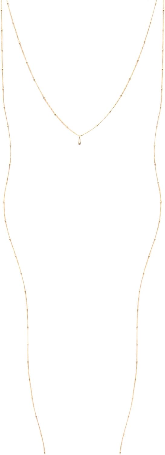 Timeless 18 Karat Gold Plated Chain Vermeil Choker for Women | Made of Gold Plated Material 100% Nickel Free Versatile Design
