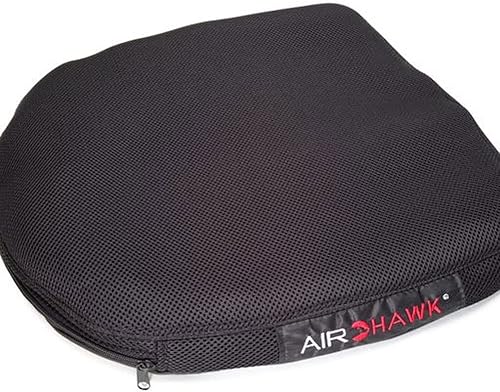 Airhawk Funda de malla espaciadora ergonómica duradera y transpirable de 19 x 17 pulgadas para cojín de asiento de oficina o automóvil (cojín no