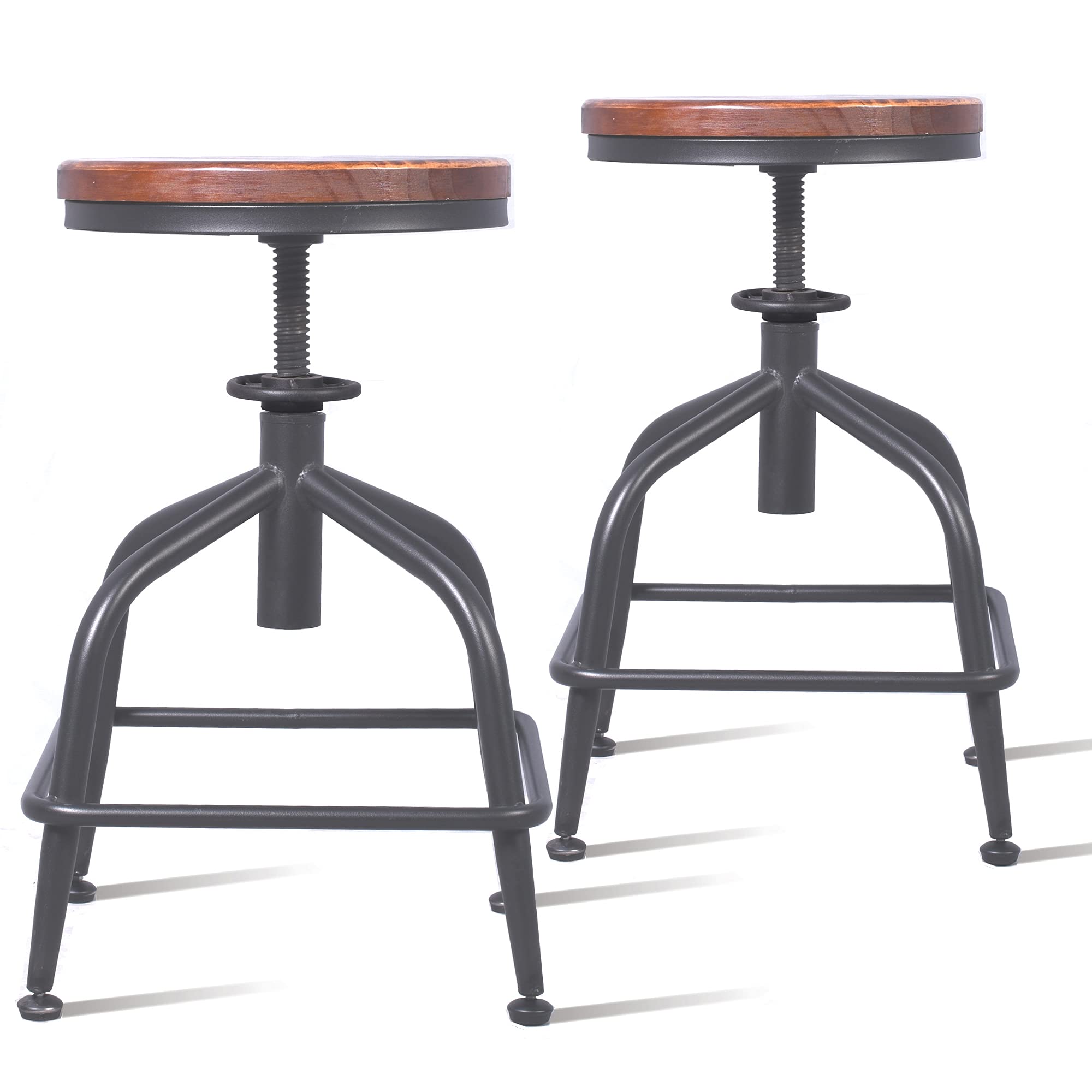 Buy Topower Farmhouse Kitchen Stool, Industrial Counter Stool, Kitchen
