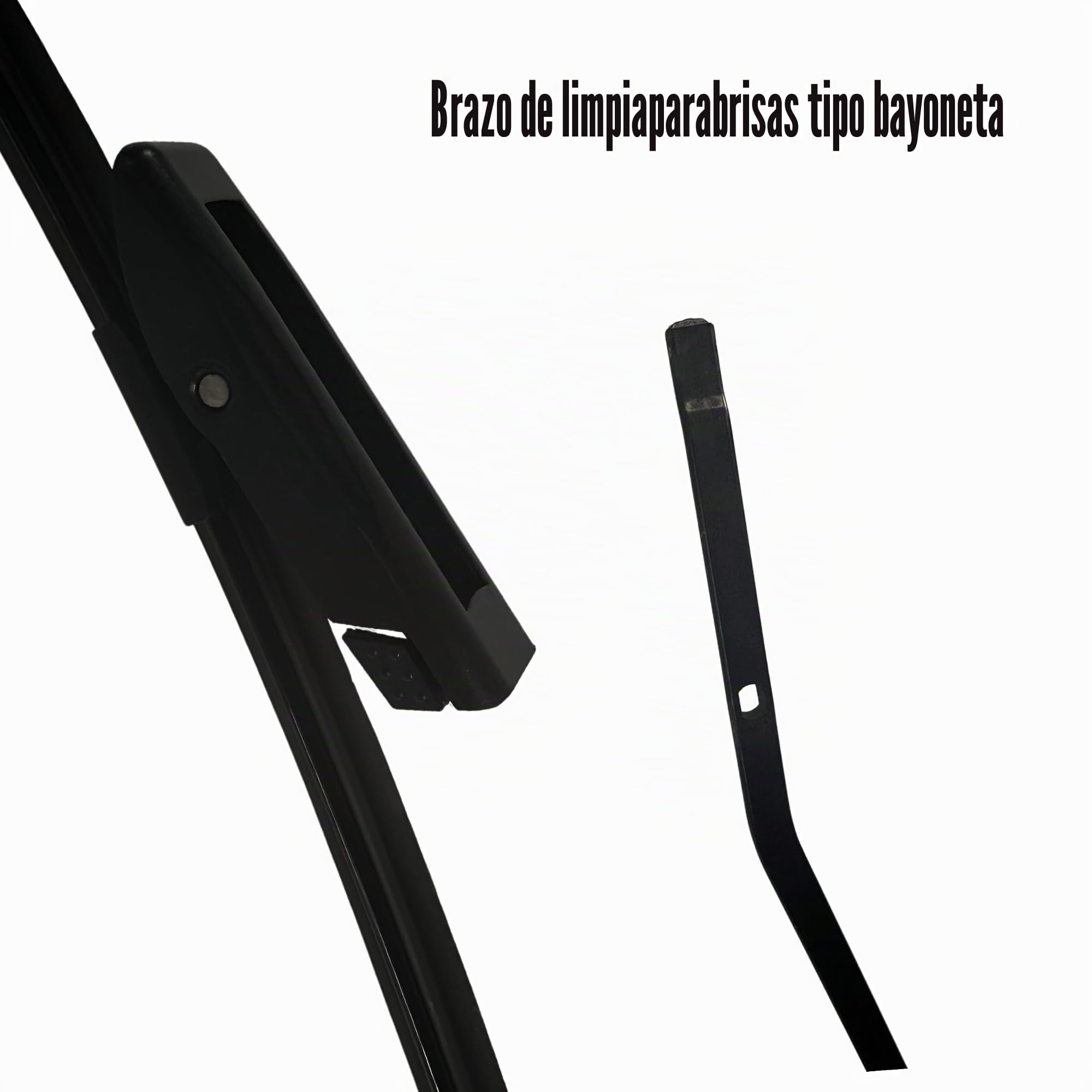 Limpiaparabrisas delantero para Citroen C4 Cactus 2010 en adelante con chorro de lavado HY-099