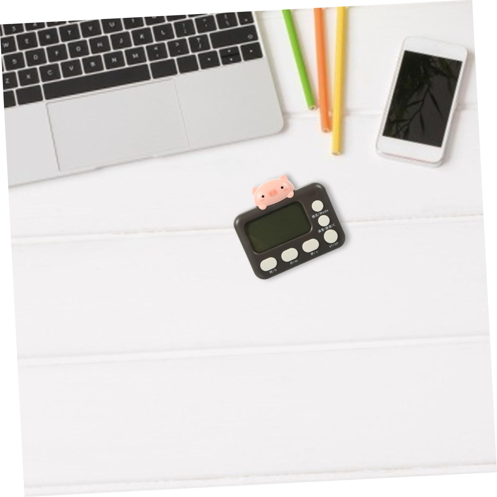 Ciieeo 3 Piezas Despertador Reloj Digital Magnetico Temporizadores para Hervir Minireloj Digital Estudiar El Temporizador De Cocina Temporizador Visual Cocina & Black El Plastico