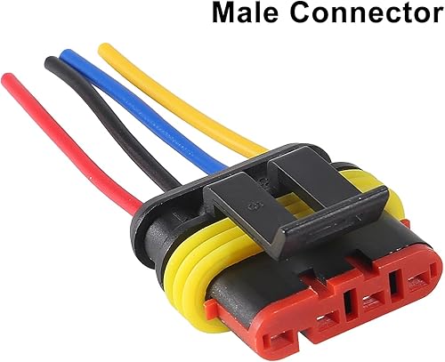 Miniatura 3 de 8 pares de conectores de 2 pines impermeables eléctricos de 2 pines, conectores de cable eléctrico automático, desconexión rápida, conectores de