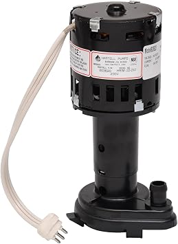 HARTELL HRIM-22-230 Replacement Ice Machine Pump, Replaces GPP-1MH-2P, GPP-3MH-2P, GPP-4MH-2P, GPP-3MH-2P6, 9161076-02, 9161079-02, 9161079-03 and 9161079-06