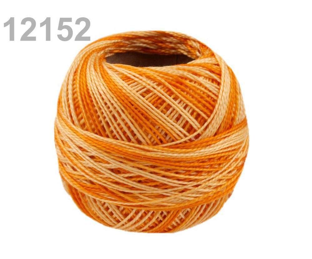 10pc Autumn Glory Cotton Embroidery Yarn Ombré Nitarna Czech Rep, Cotton Cord, Crochet and Yarns, Knitting, Crochet, Haberdashery