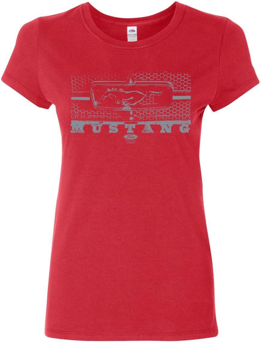 Ford Mustang Honeycomb Grille Women's T-Shirt Legendary American Muscle Shirt