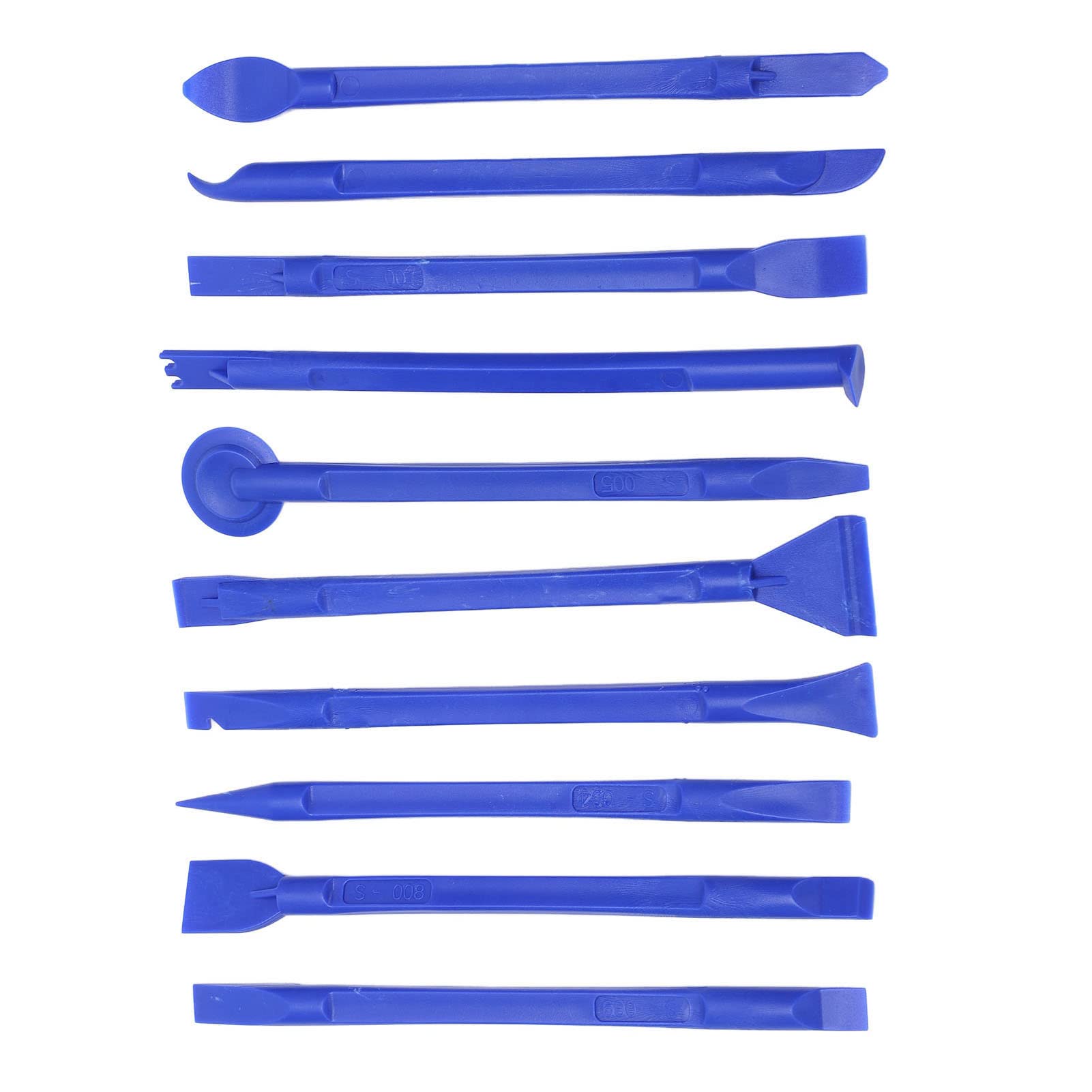 100 PCs Antistatic Spudger Plastic Opening Pry Toolset, Antistatic Spudger Mobile Handy Repair Tools Kit, mehrere Formen, für Laptop, Smartphone, Elektronikreparatur (Blue)