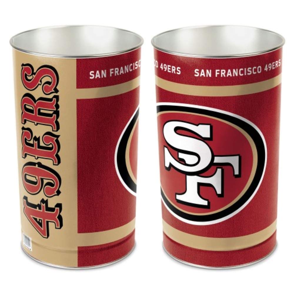 NFL San Francisco 49ers Team Effort San Francisco 49ers Wastebasketteam Effort San Francisco 49ers Wastebasket, Multi, NA