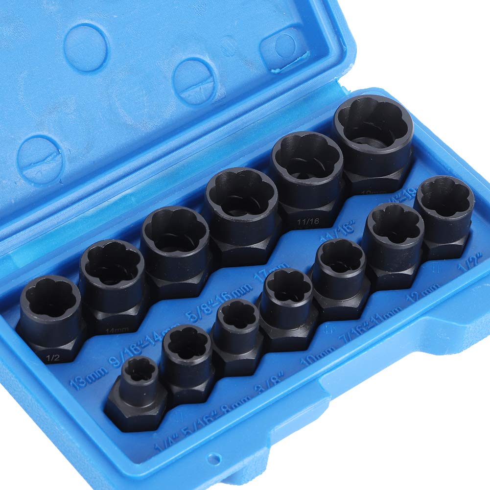Fyearfly Kit de herramientas de extracción de parabrisas, 8 piezas, acero cromado y ABS, juego profesional de removedor de vidrio para coches, camiones ligeros