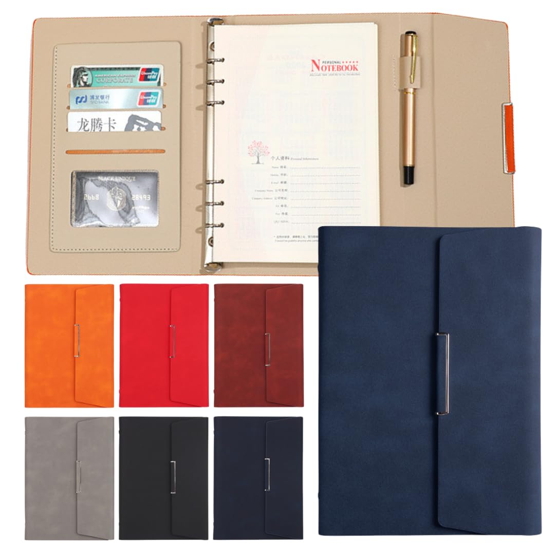 Amazon.co.jp: I'm so happy システム手帳 薄型 a5 スリム 軽量 6穴