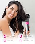 Upgraded Large Diffuser for Dyson Airwrap HS01 HS05 HS08 id, Diffuser Nozzle Attachment for Fast Drying Wave Curly Thick Hair, Gray