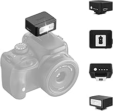 ULANZI SL01 Mini flash de cámara, GN8 6500K Mini Flash Speedlite, 4 niveles de potencia, compatible con Sony ZV-1/ZV-E10/Canon/Nikon/Fuji/Panasonic/Leica/Olympus, 【No compatible con Sony ZV-1F】