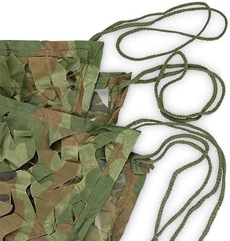 イギリス軍 放出品 カムフラージュネット DPM迷彩 偽装網 3 x 3 m Amazon | カモフラージュネット 2x3m、3x3m、3x4m、3x5m 迷彩ネット