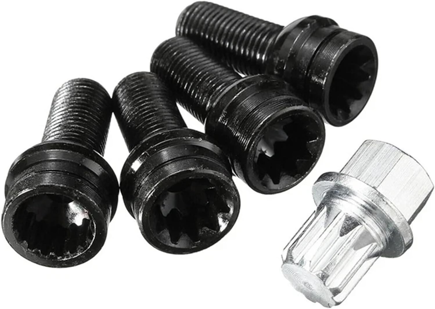 Wheel Studs Replacement Compatible with VW for Golf Wheel and Bearing Mounting Bolt Replacements Steel Tire Bolt Replacements OEM:8D0601139F 8D0 601 139F 006