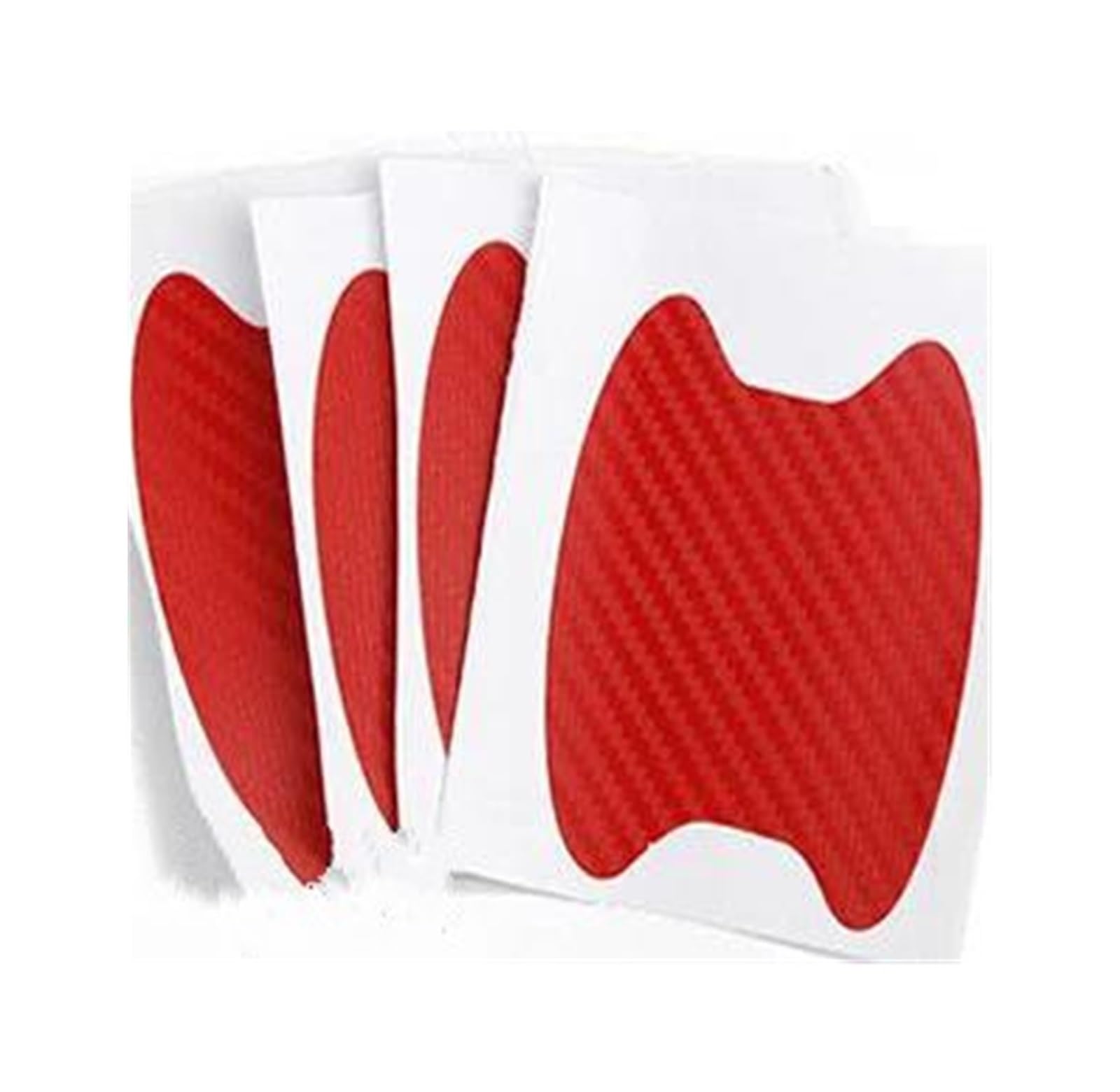 NVNZMFPPW Automobiles Handle Protection Film Styling Exterior Car Stickers Anti Scratch Car Door Handle Carbon Fiber Protector Accessorie(5-4pcs)