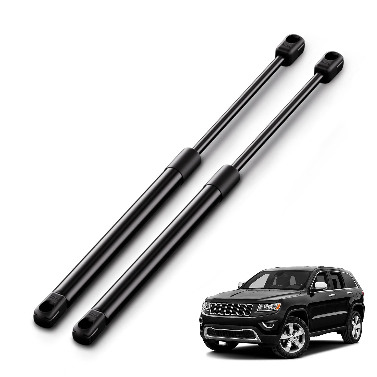 ARANA Rear Trunk Hatch Struts for 2011-2013 Jeep Grand Cherokee, Liftgate Shocks Tailgate Lift Support Fits 2011-2013 Cherokee with Power Liftgate & Added Roof Ladder, 2 Pcs