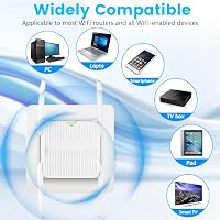 flintronic WiFi erősítő 1500 Mbps, 2000 m² lefedettség, 5G/2.4G kettős sáv, Ethernet port 4