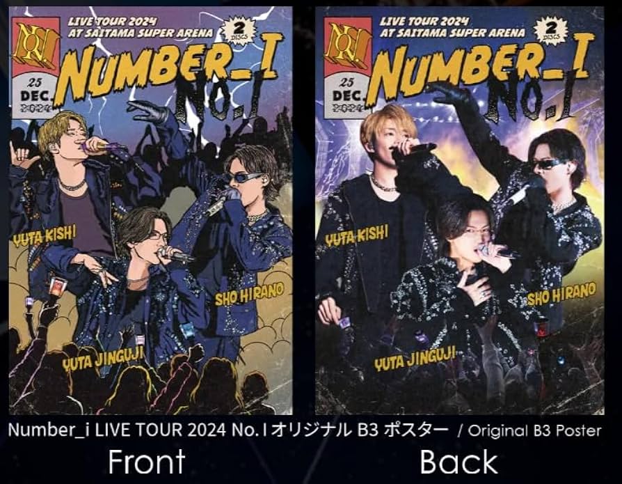 Number_i 特典　ポスター　シール　キーホルダー Number_i 特典 ポスター シール キーホルダー Number_i、1st