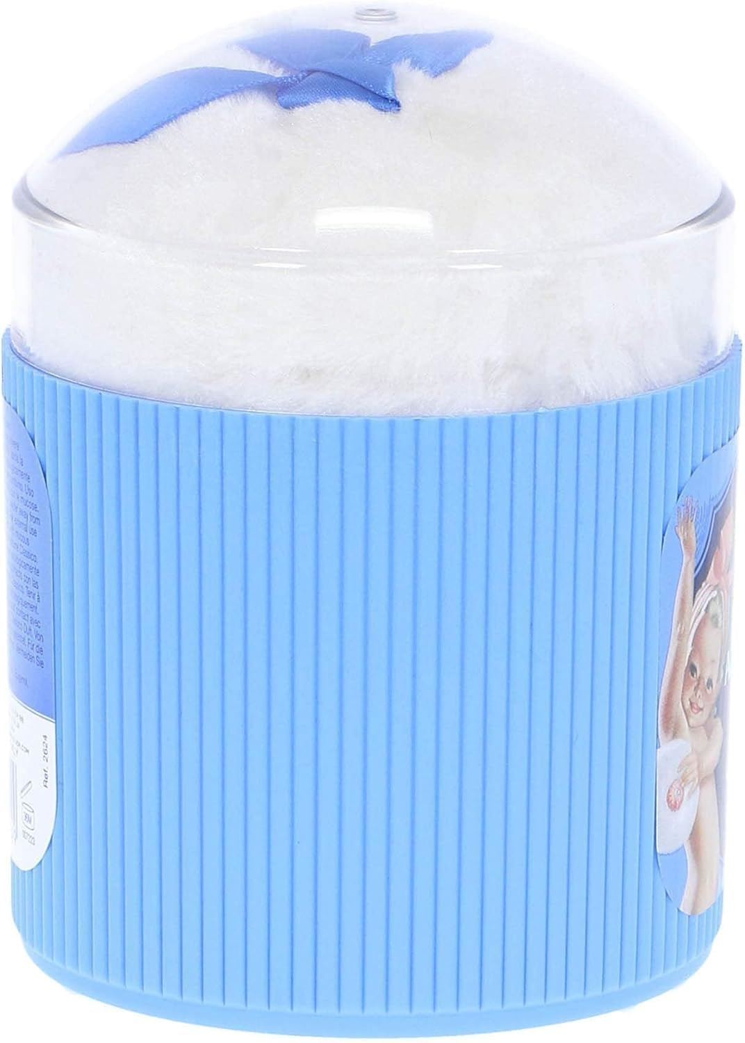 Felce Azzurra Paglieri - Polvo corporal con borla, talco Classico con Piumino, talco clásico con esponja, 12 x 250 g + Polpa italiana Gourmet 400 g