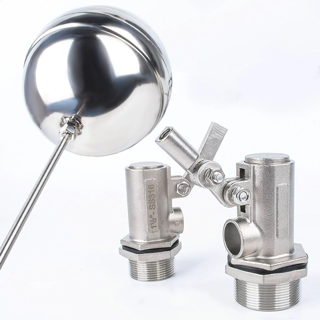 Válvula de bola de flotador automática SUS 316L de 1 pulgada - Control eficiente del nivel de agua 1 pieza