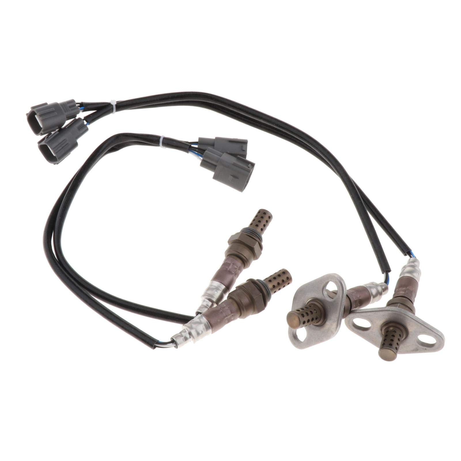 234-4154 234-4169 4pcs Up+Downstream Oxygen Sensor Compatible With Toyot-a Tundra 00-02 Land Cruiser Lexu-s LX470 98-02 4.7L