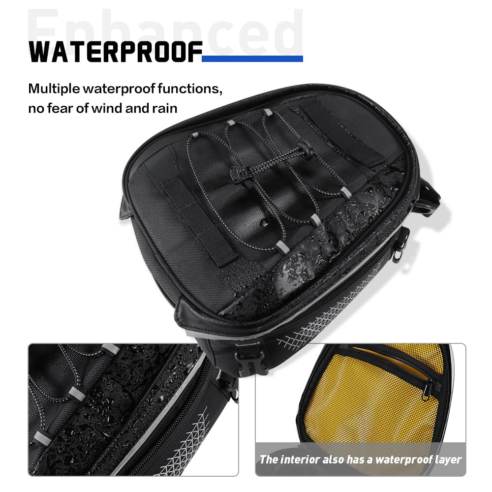 Yemanren-KK For off-road Scooters Rear Seat Bag R1300GS R1250GS CRF1100L Africa Twin F900R F900XR F850GS F750GS Tail Rack bag Universal Tail bags