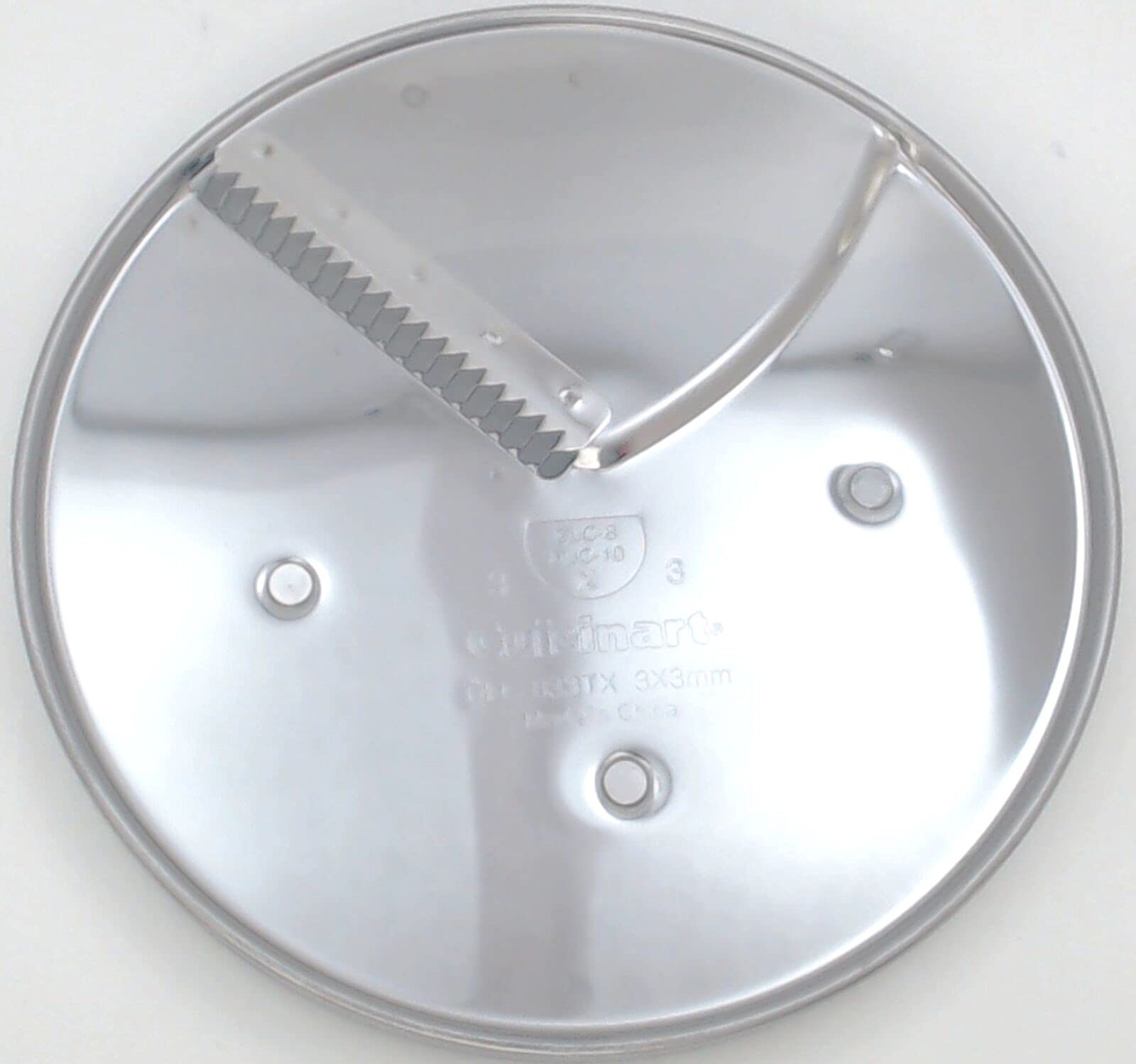 DLC-833TX-1 fits for Cuisinart Food Processor 3x3mm Med Square Julienne Disc, 11 & 7-Cup