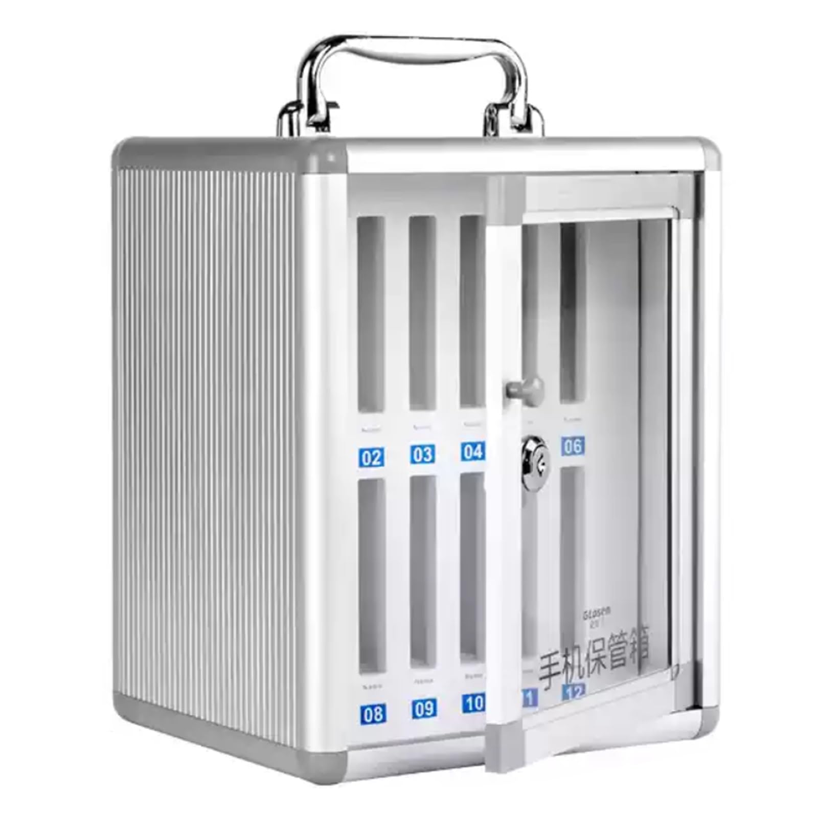 Armoire De Rangement pour Téléphone Portable De 12 À 60 Emplacements – Boîte De Rangement pour Téléphone pour Salle Classe Bureau Et Maison – Casier Mural Et De Bureau(12 Bits)