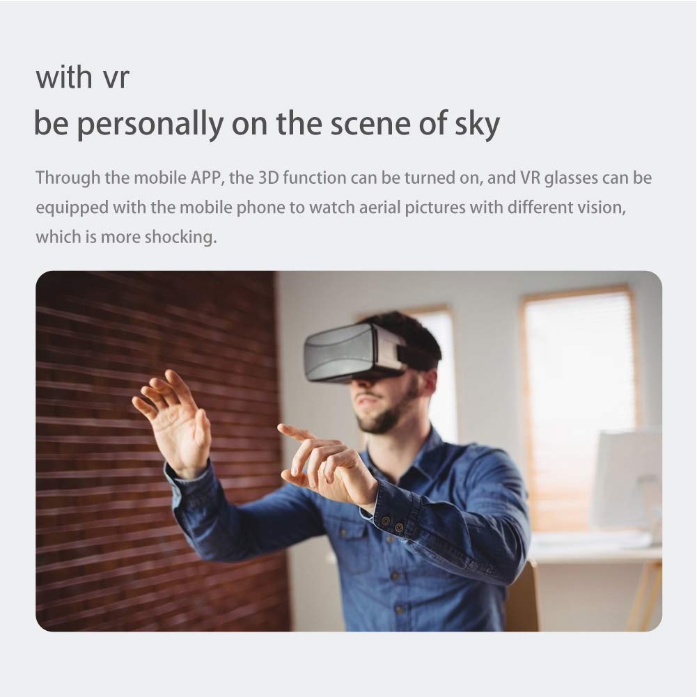 Mini Drone 4K HD Caméra WiFi Quadricoptère RC Drone Pliable Avec 3 Batteries - Jeux