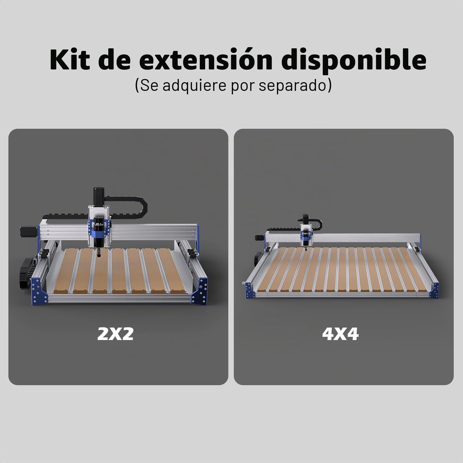 SainSmart Upgrade CNC Fresadora con Motor de Bucle Cerrado y Eje de Bola PROVerXL 4030 V2, Grabadora de 3 Ejes para Madera, Metal, Acrílico, PCB, MDF, Área de Trabajo 400 x 300 x 110 mm