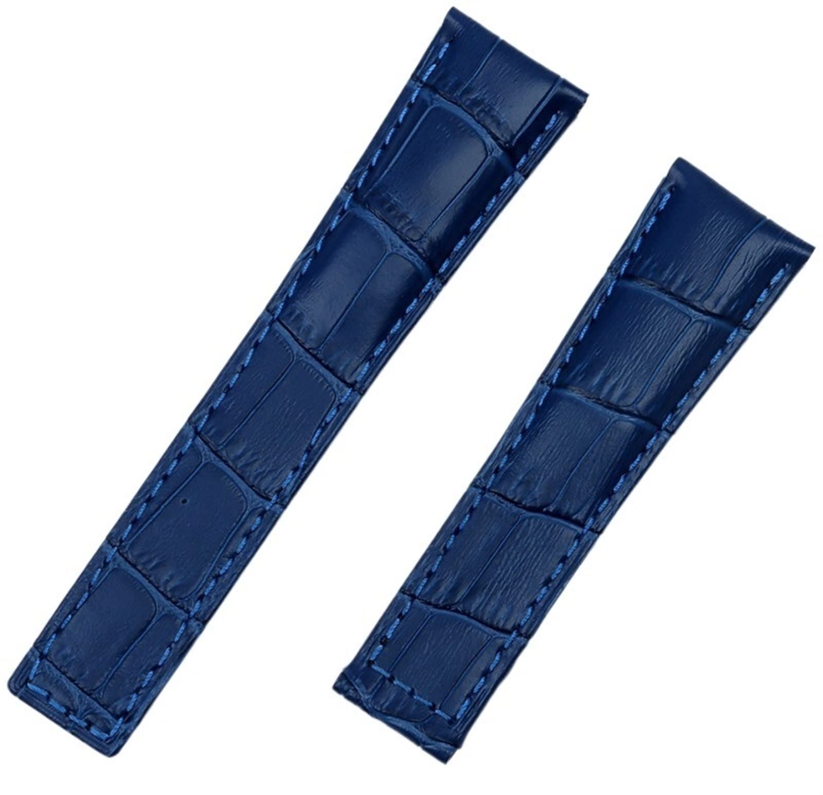 Bracciale in vera pelle cinturino in pelle di vacchetta 20mm 22m per cinturino tag per Heuer CARRERA Monaco AQUARACER cinturino fibbia pieghevole