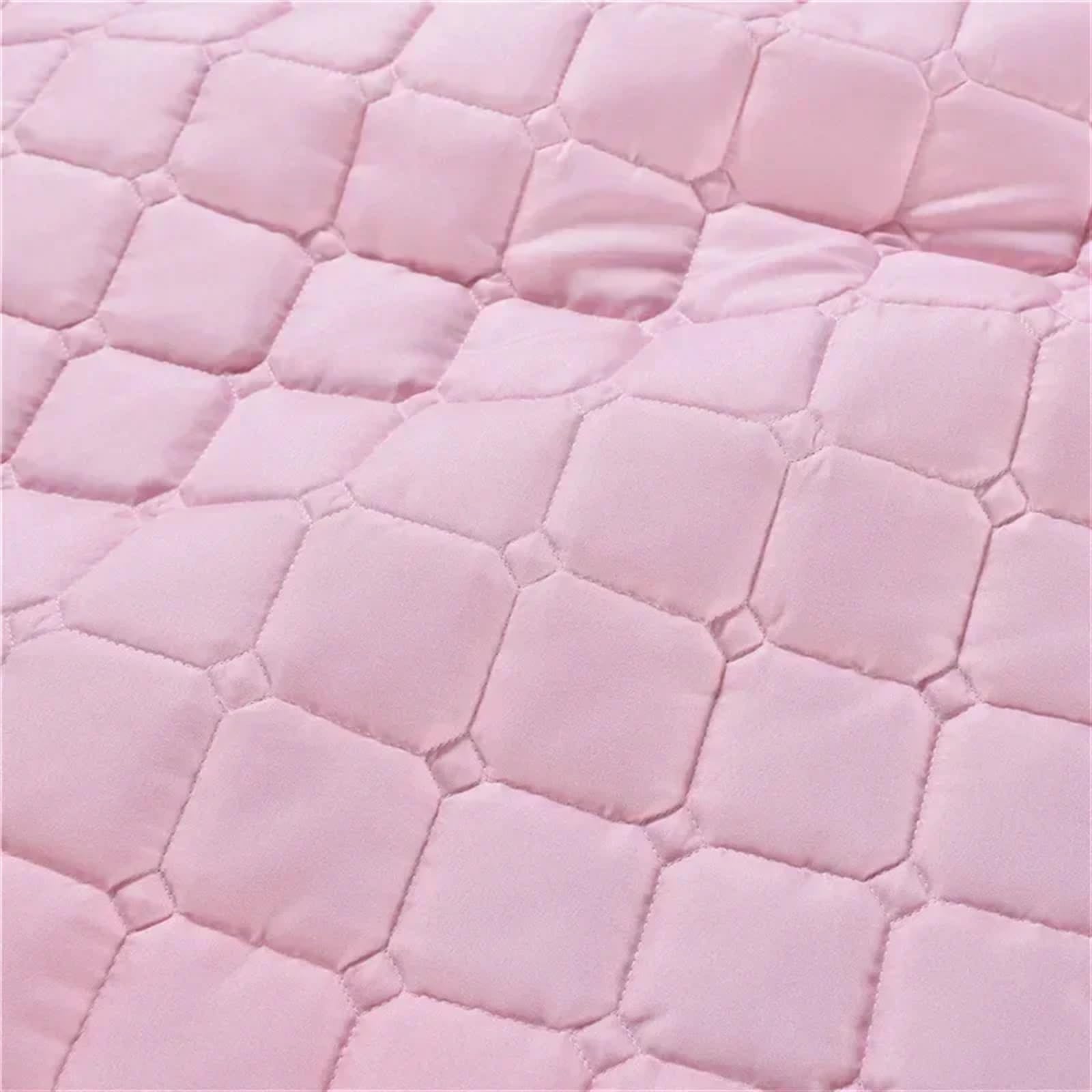 Matelas Table De Massage Ensemble De Lit De Massage SPA Avec Trous For Table De Salon De Beauté, Drap De Lit, Matelas, Plusieurs Tailles(Pink,180x60cm)