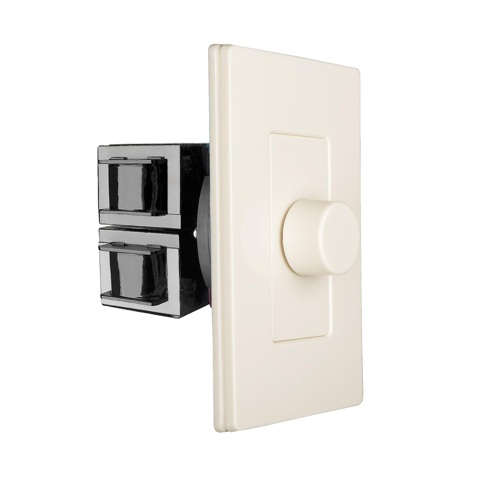 OSD Audio 100W in Wall Volume Control Impedance Matching for Home Speakers, Rotary Knob White SVC100 — Amazon image 14