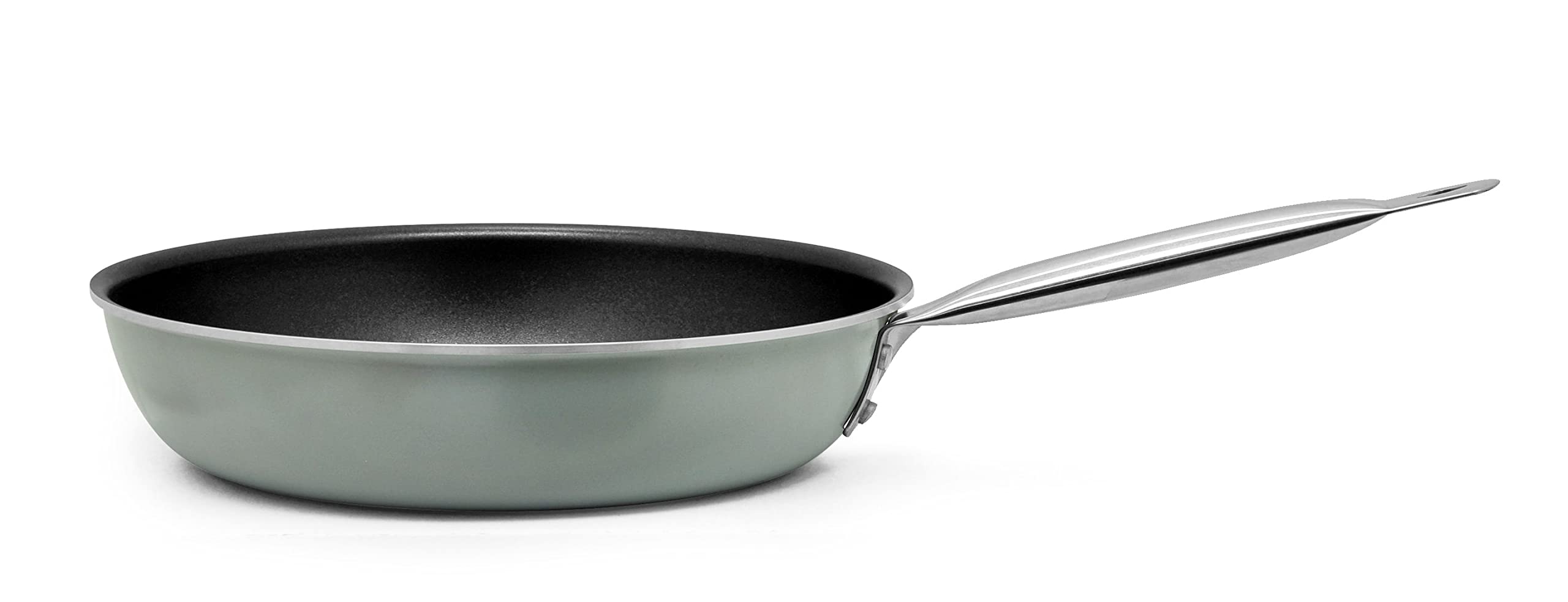 METRO Professional Tiefe Schmorpfanne, Aluminium, Ø 40 cm, Teflon antihaft, Ofenfest, für Keramik, Gas und Elektroplatte