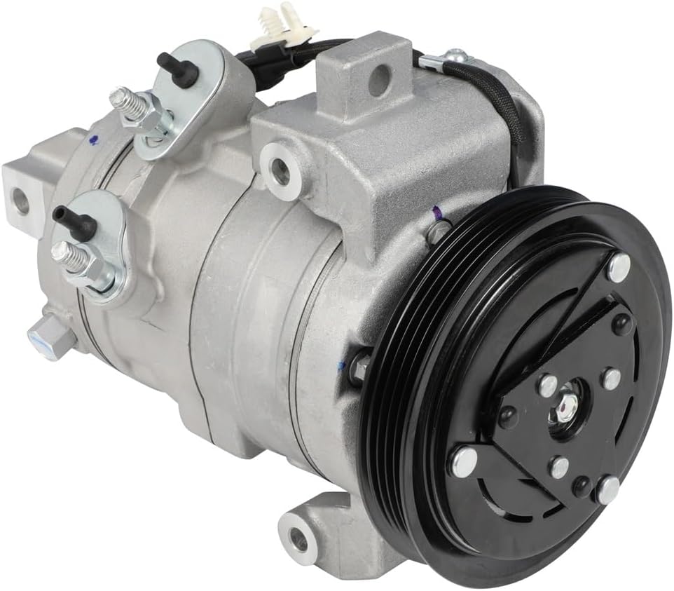ECCPP AC Compressor with Clutch 2011-2014 Fit for Ford Mustang 3.7L Air Conditioning Compressor
