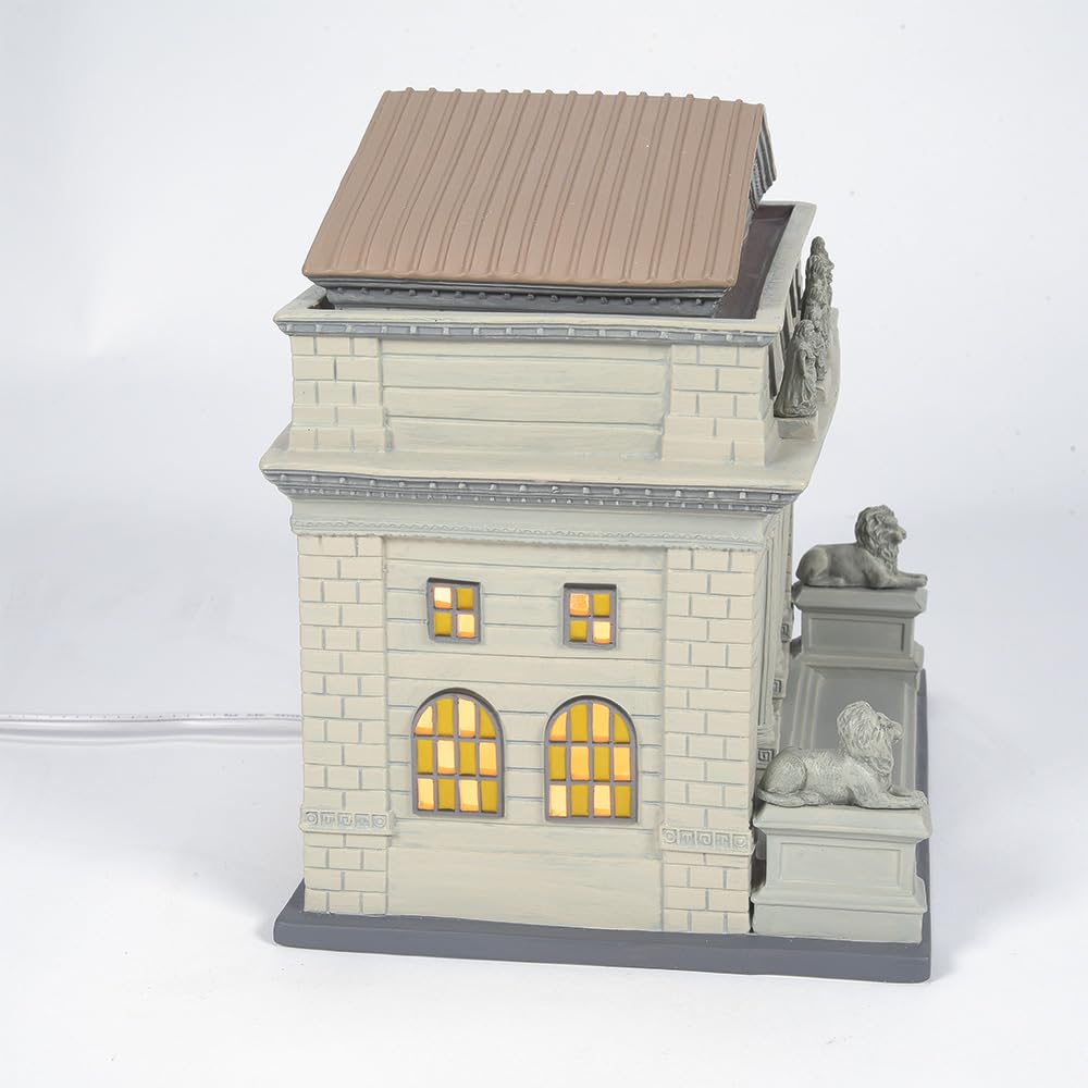 Amazon.com: Department 56 Ghostbusters Village Public Library Lit