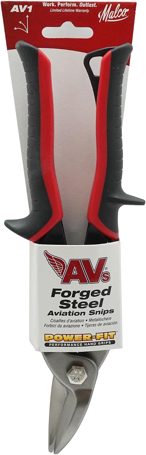 Malco AV1 Left Cut Aviation Snip