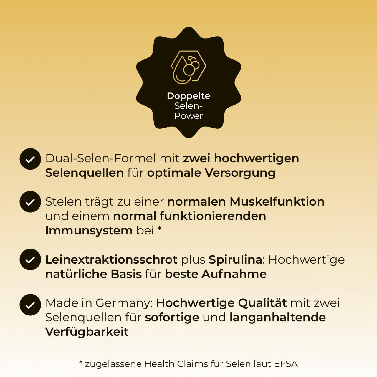 Selen 1,5kg - Pferde Pellets mit Selen-Komplex & Omega 3 - Unterstützt Muskulatur - 100% Natürlich & Dopingfrei - hohe Bioverfügbarkeit