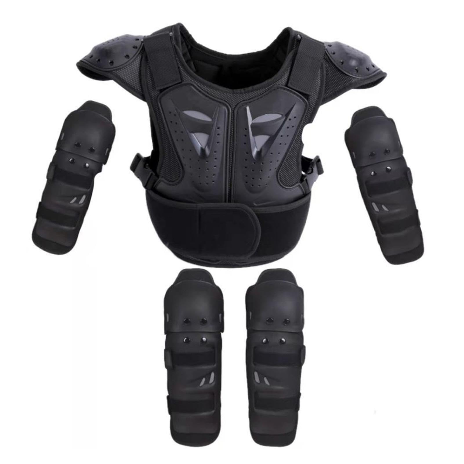 BEALIFE Traje de Moto para niños, Equipo de protección confiable, Chaqueta Ligera de Cuerpo Completo para niños en diversas Actividades Deportivas,