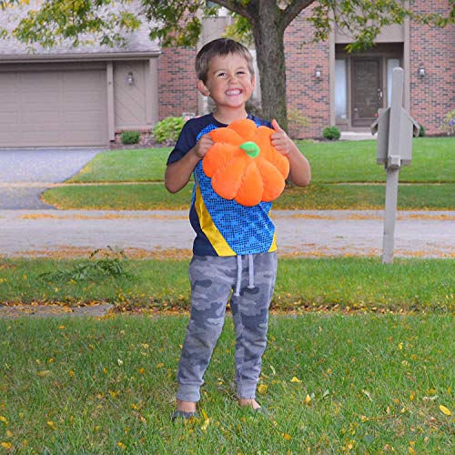 image for CatchStar Stuffed Pumpkin Plush Toy Durable Halloween Plush Pumpkins S