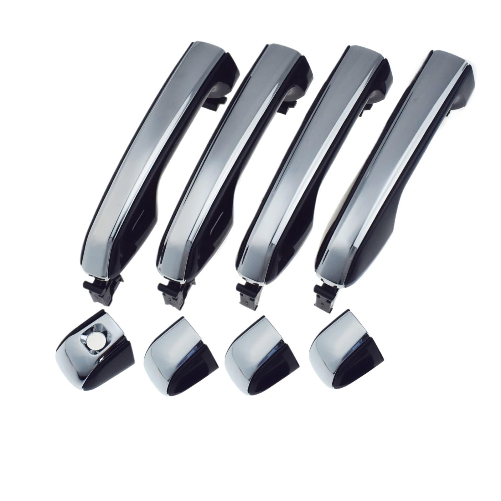 DHDYJSA for Lexus for GX460 for V8 2010 2011 2012 2013 2014 2015 2016 2017 2018 2019 2020 2021 Car Outside Door Handle Rear Left Right Outer Door Handle(4 Pcs Front Rear Kit)
