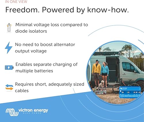 Miniatura 2 de Victron Energy Argofet Aisladores de Batería 200-3AC (3 Baterías 200 Amperio)