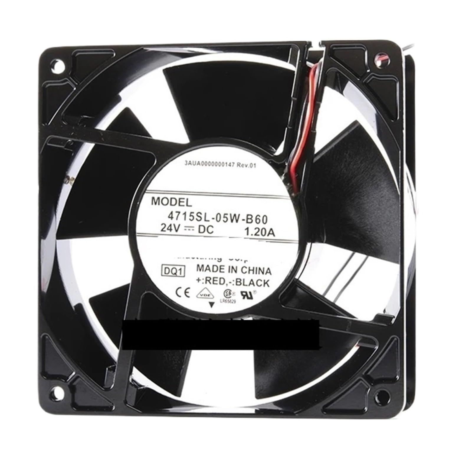TPKMVGAP 4715SL-05W-B60 DC24V 1.20A Cooling Fan 120 * 120 * 38MM