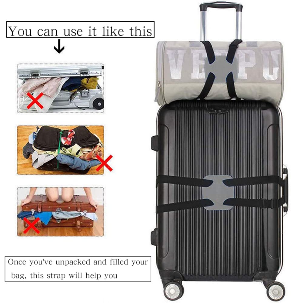 Correas De Equipaje Para Maletas, Cinturón De Sujeción Elástico Para Equipaje, Cinturones De Maleta, Correa De Equipaje, Correa De Equipaje, Correa De Equipaje, Cinturón Ajustable Para Maleta