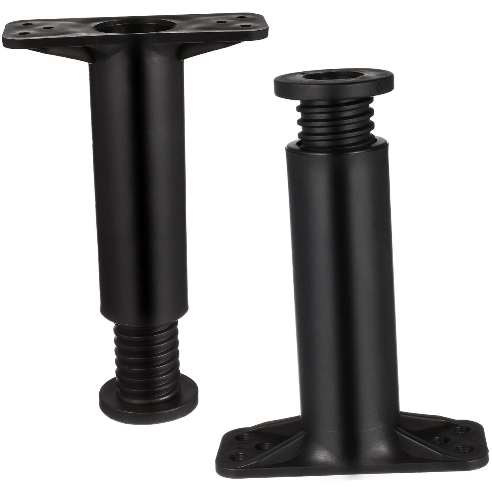 SEWOART 2pcs Bed Support Frame Legs for Adjustable Bed Base Support Leg for Bed Frame Bed Risers Bed Stabilizer Bed Frame Legs Replacement Bed Frame Feet Bed Reinforcement Kit Bed Feet