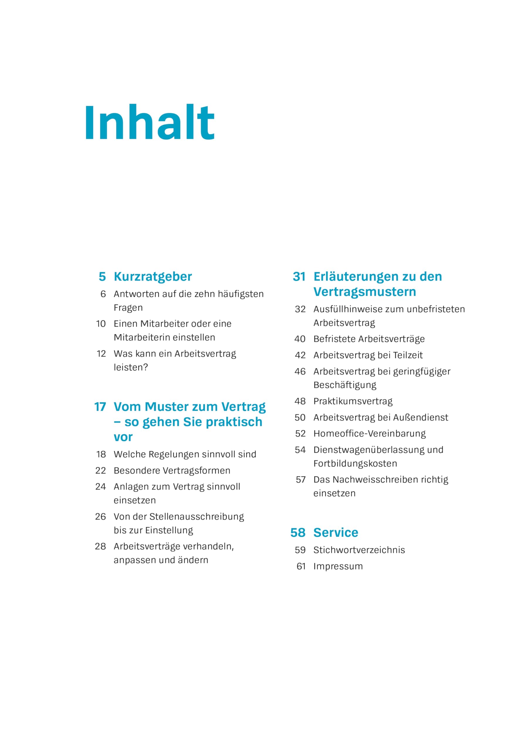 Arbeitsverträge: Das Set - Vorlagen für Arbeitgeber: Von Vollzeit bis Minijob, Nachweisschreiben, Homeoffice-Vereinbarung, rechtssichere Vertragsvorlagen | Muster zum Heraustrennen und Herunterladen