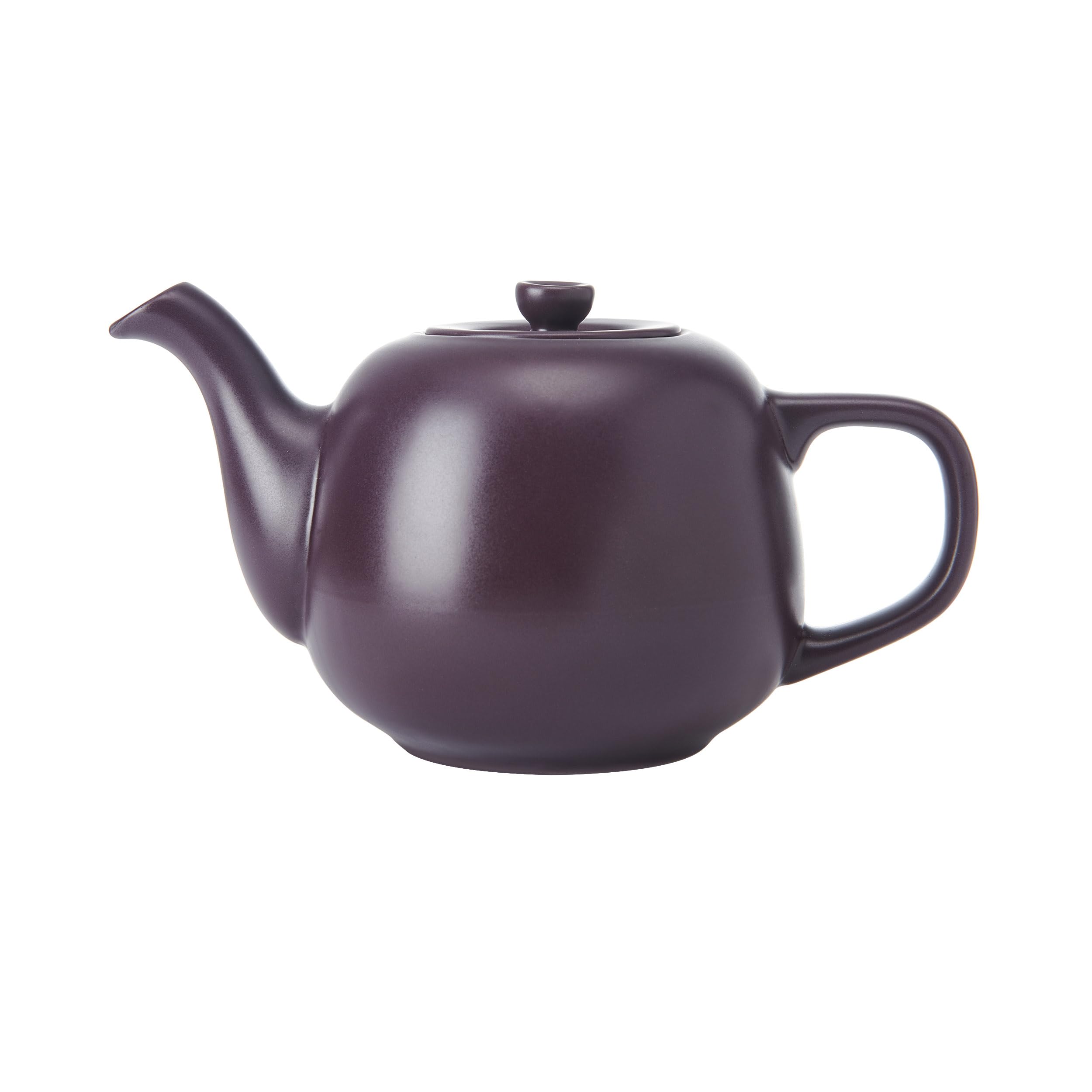 La Cafetière Classic Teapot In Purple Colour, Traditional Tea Pot With Comfortable Handle And No Mess Drip Proof Spout Serves 2 Cups Suitable For Tea Bags, Easy to Clean Dishwasher Safe, 650ml