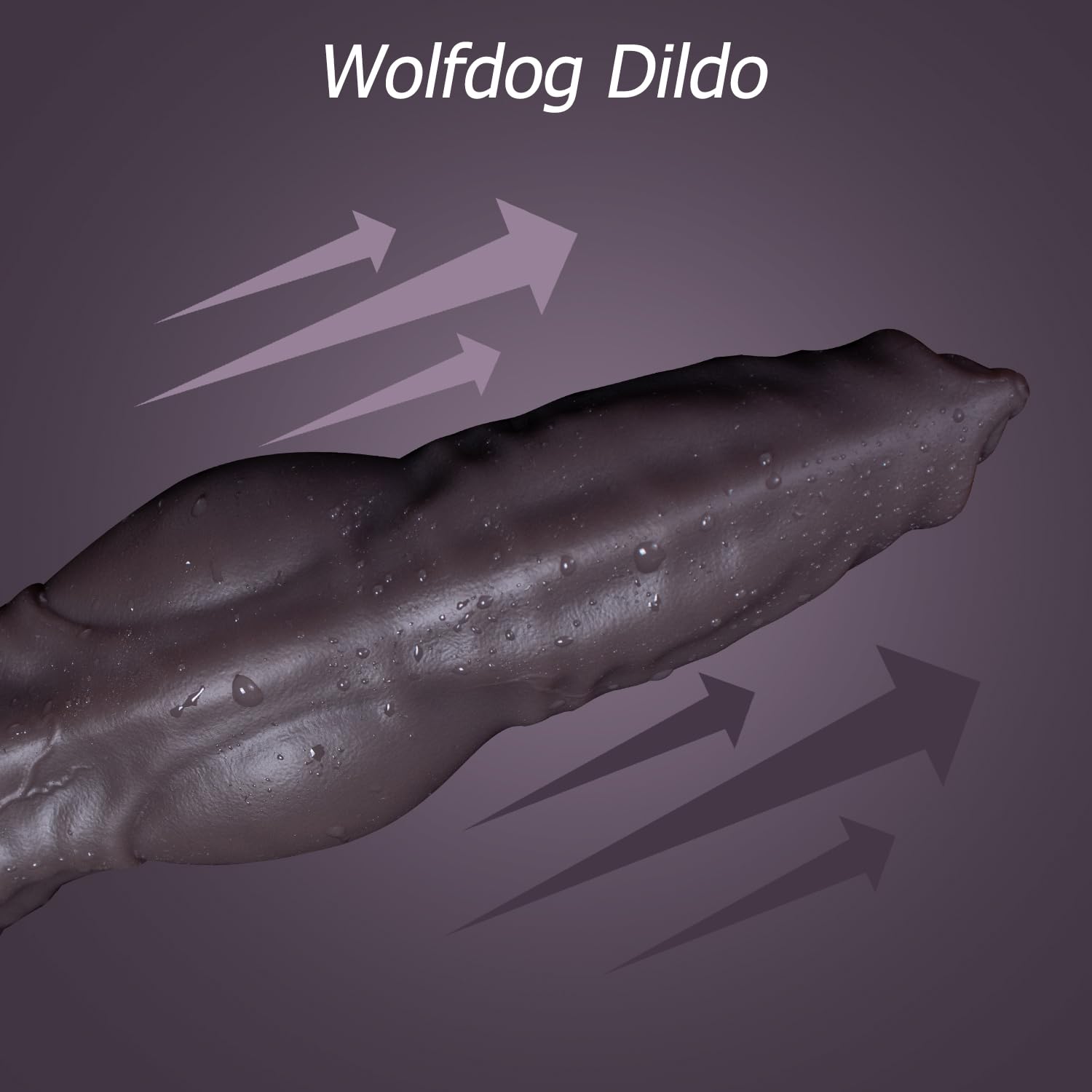 Horse & Wolf Dual-Head Dildo for Women, Realistic Double-Ended Design, Long Silicone Dildos for Men, Animal Double Sided Dildo with Knot, Adult Sex Toys for Couples: D-301