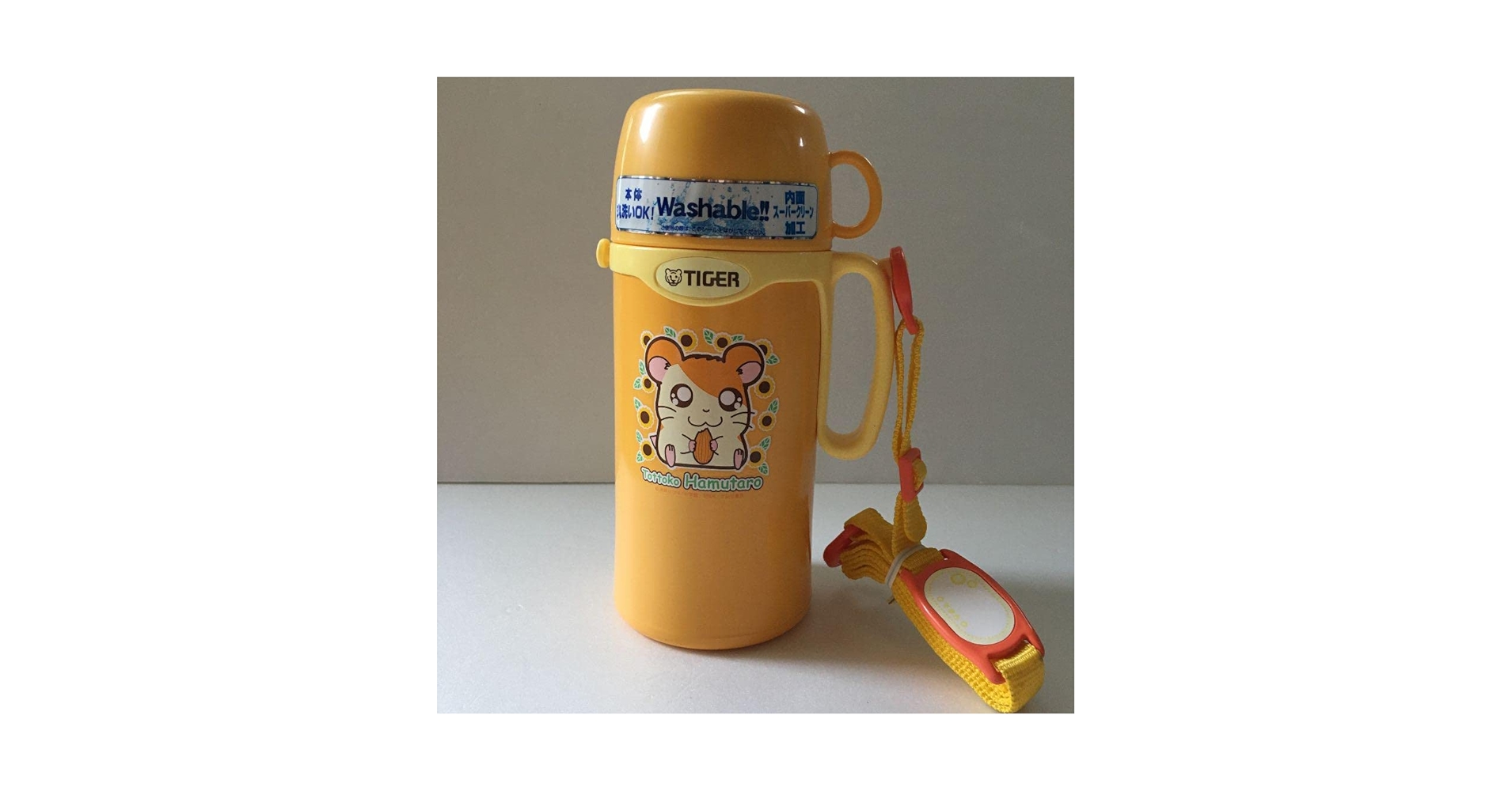 新品未使用❣️超レアとっとこハム太郎 TIGER 水筒 ステンレス製携帯用魔法瓶 新品未使用❣️超レアとっとこハム太郎 TIGER 水筒 ステンレス製