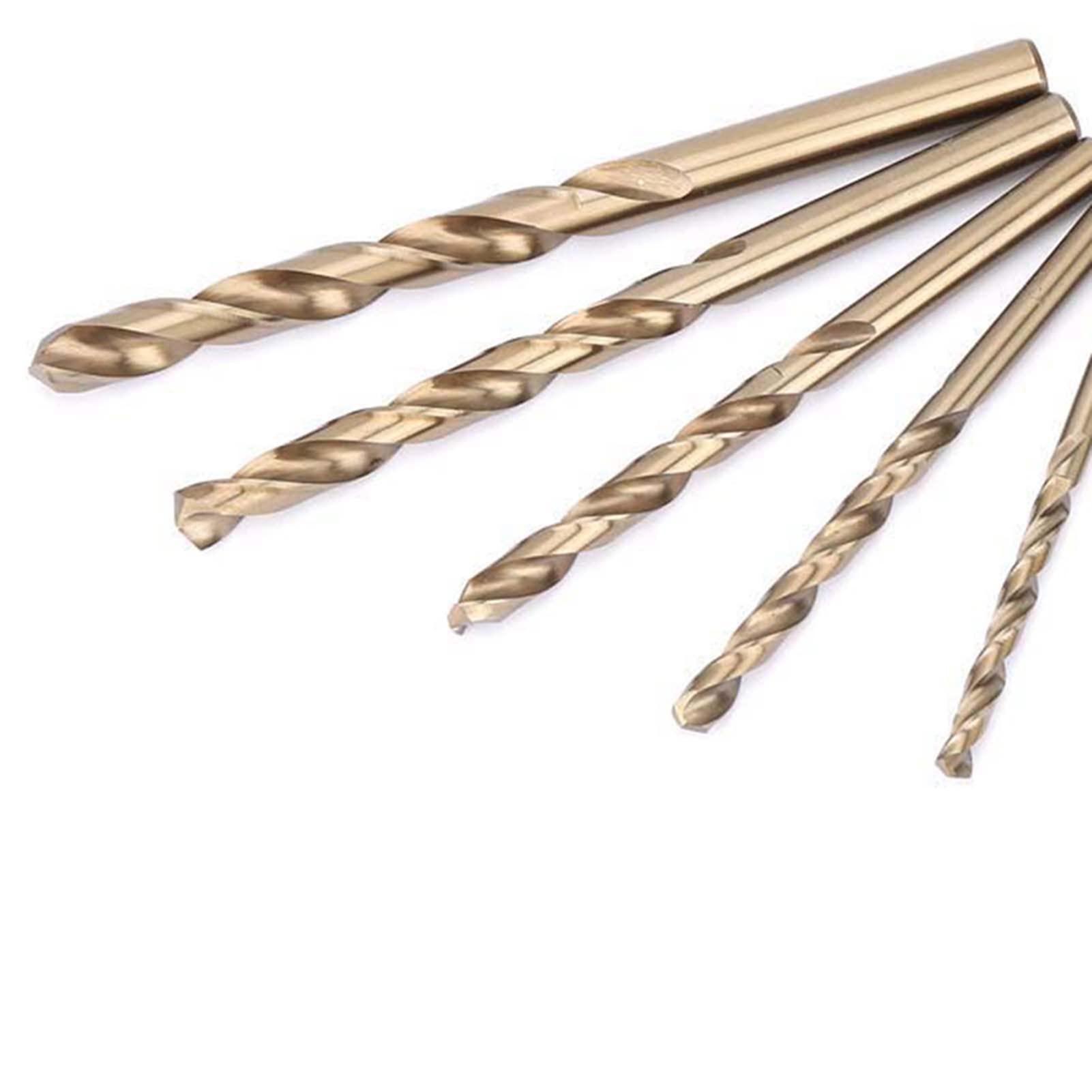 Artillery Set di Punte da Trapano, 74 Pezzi M35 HSS Set di Punte Elicoidali al Cobalto, 1,0-8,0 mm 135 Gradi Punte al Cobalto HSS in Acciaio Rapido per Metallo, Legno e Plastica