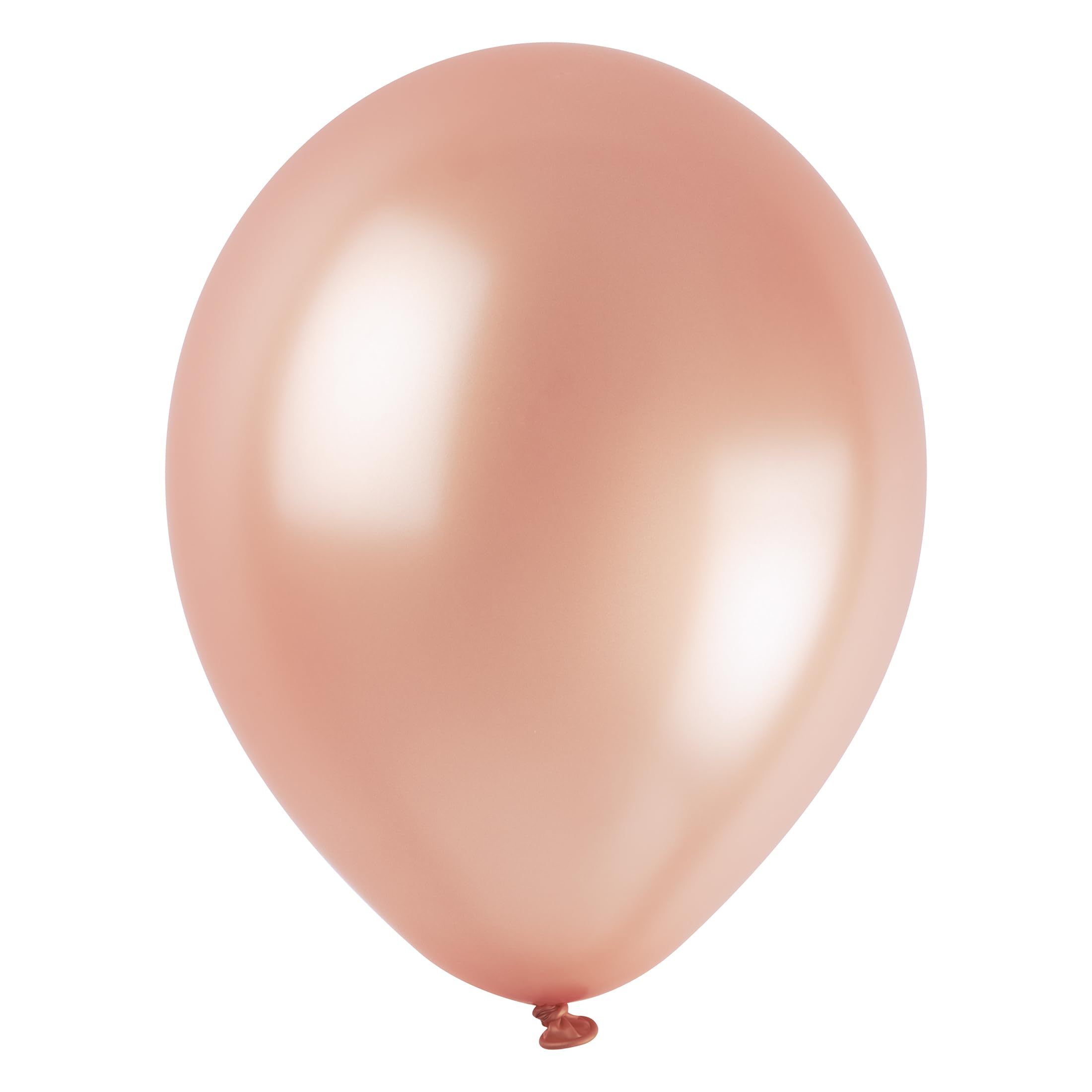 Unique 14710 - Pearlized Latex Balloons - 30 cm - Rose Gold Colour - 50 Count (Pack of 1)
